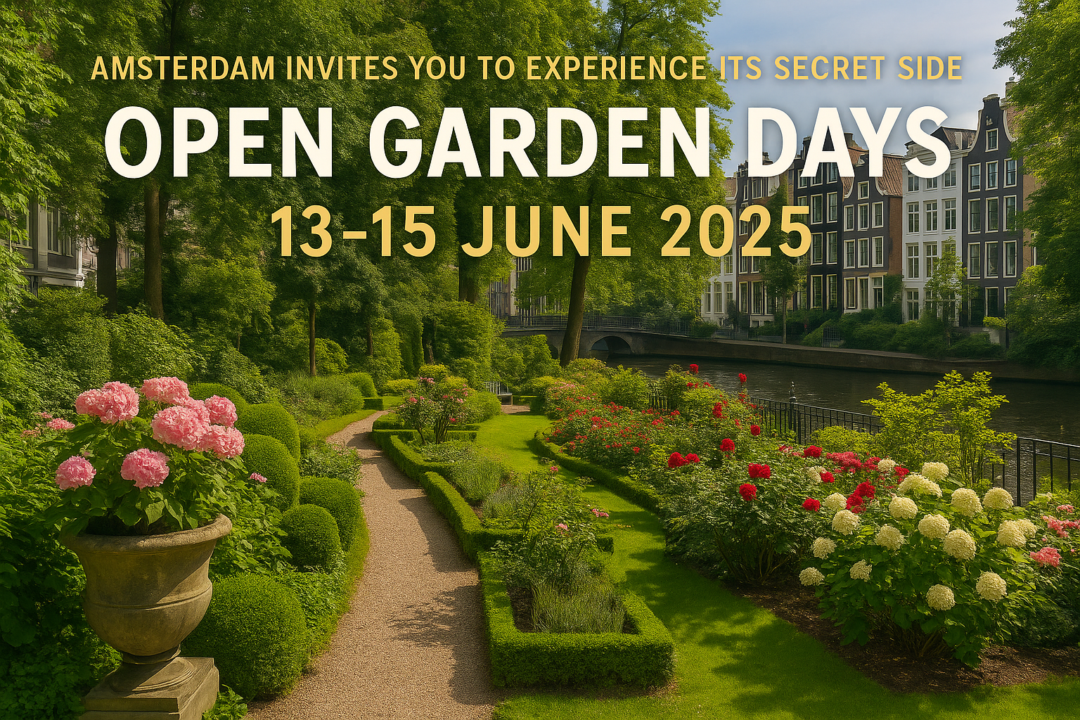 Open Garden Days: Explore Amsterdam’s Hidden Green Oases