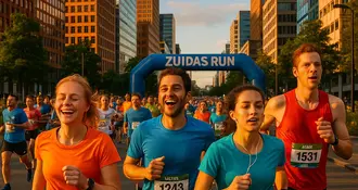 Zuidas Run: A High-Energy Summer Evening in Amsterdam’s Business District