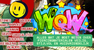Alles wat je moet weten over piercingmaterialen – veilig, stijlvol en huidvriendelijk