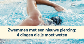  Zwemmen met een nieuwe piercing: 4 dingen die je moet weten