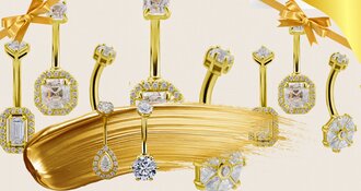 Waarom een gouden navelpiercing geen trend is, maar een statement