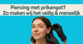 Piercings voor mensen met angst voor naalden: hoe wij het écht anders doen Wat de wetenschap zegt over prikangst, veiligheid en zachte zorg.