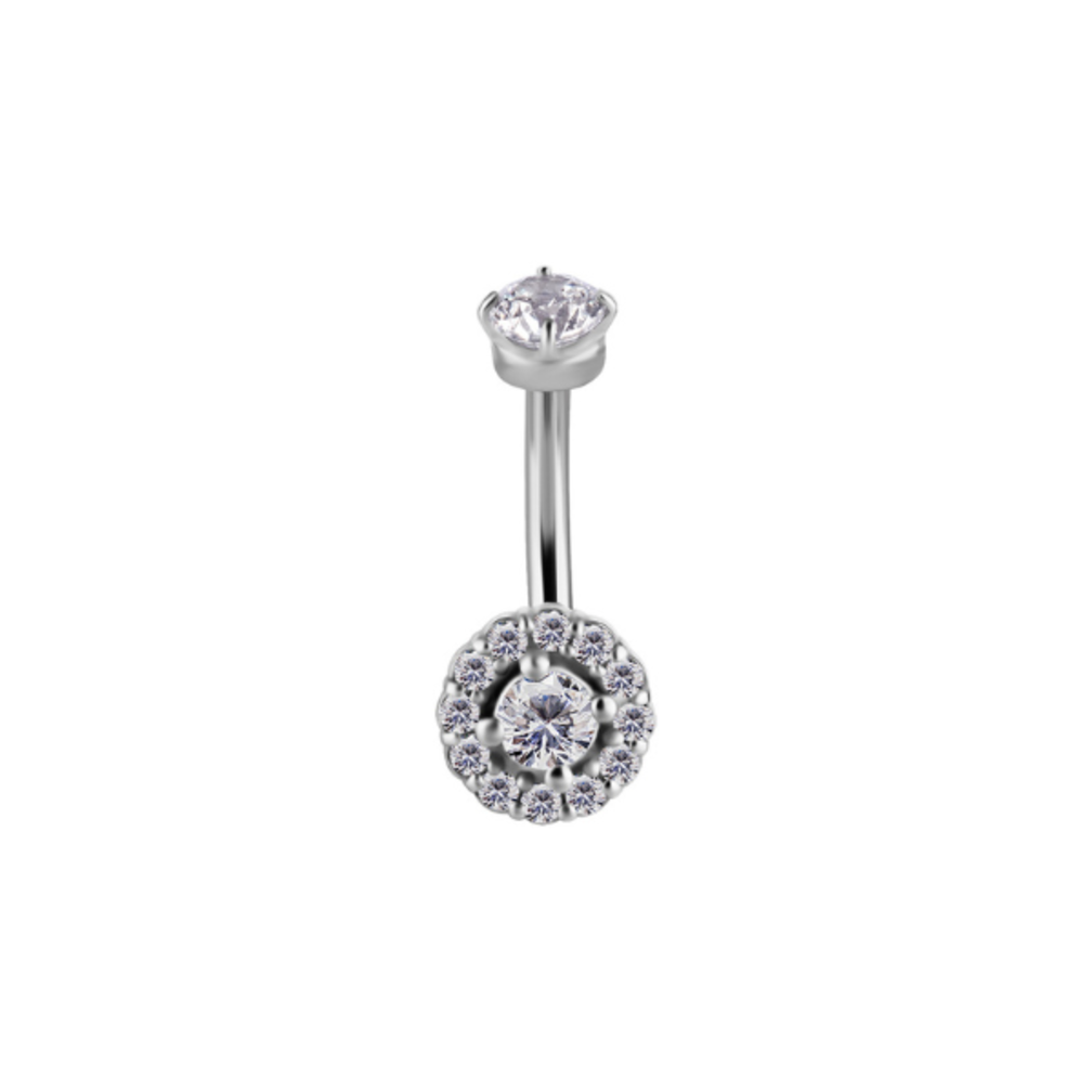 Surgical Steel Rook Piercing - Premium Zirconia