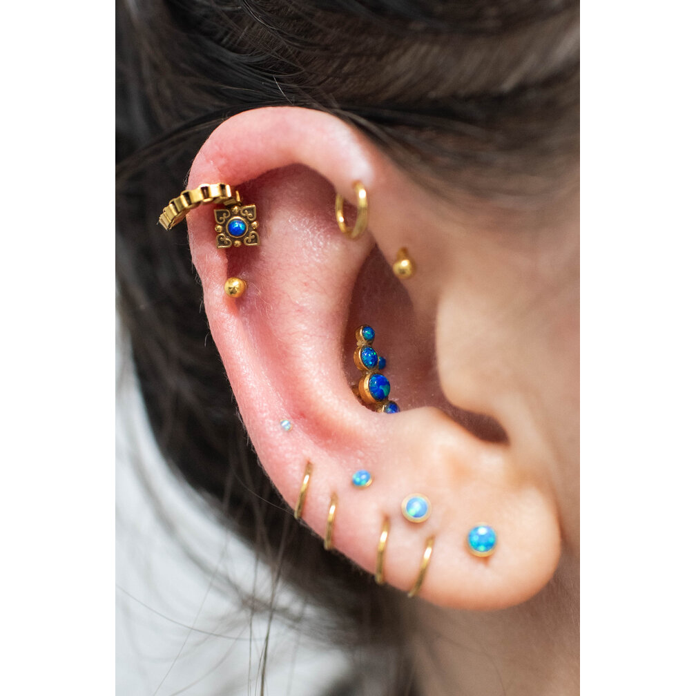 Connecting Chain for Piercing Rings - Subtle and Elegant