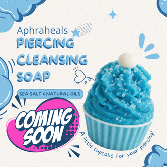 Piercings Works Aphraheals  Piercing Cleansing Soap - Sea Salt & Natural Oils