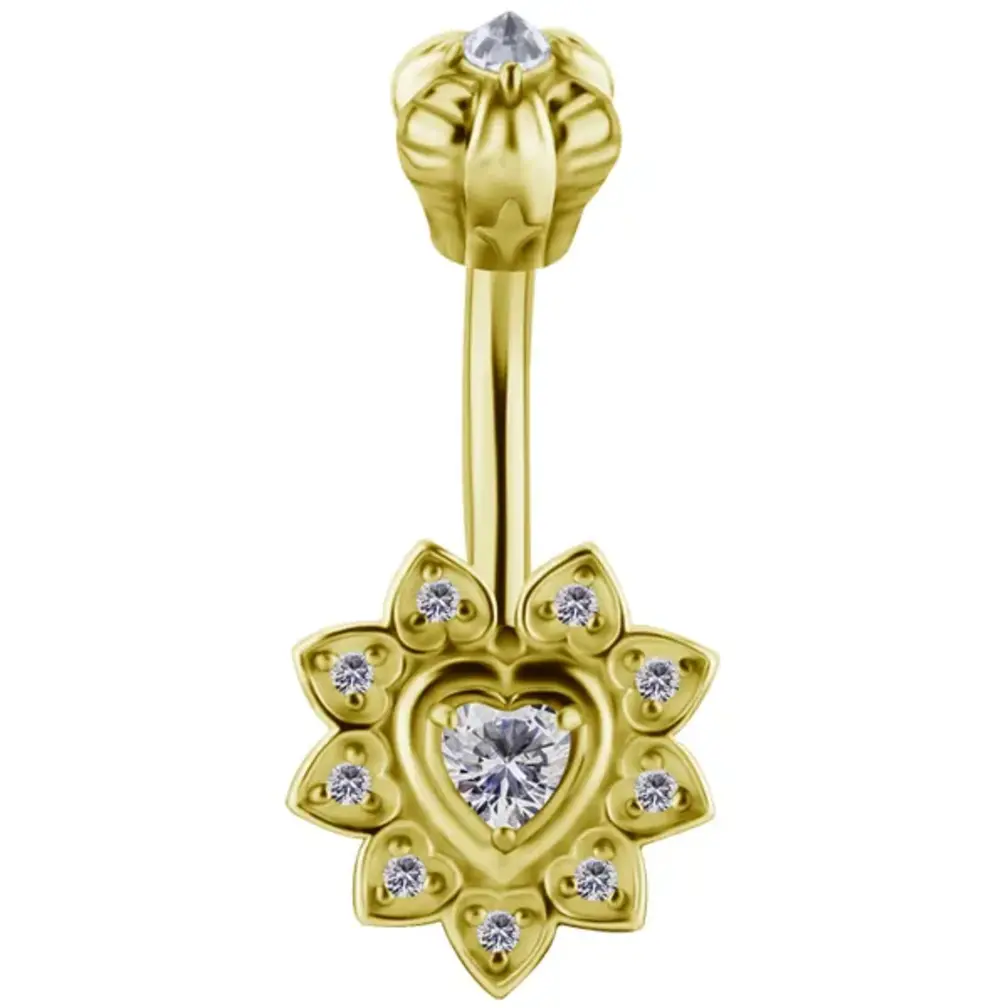 Sacred Heart Bloom  Navelpiercing – Limited Edition 2026