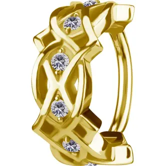 Piercings Works Cross Weave Conch Piercing – Limited Edition 2026 | Piercings Works