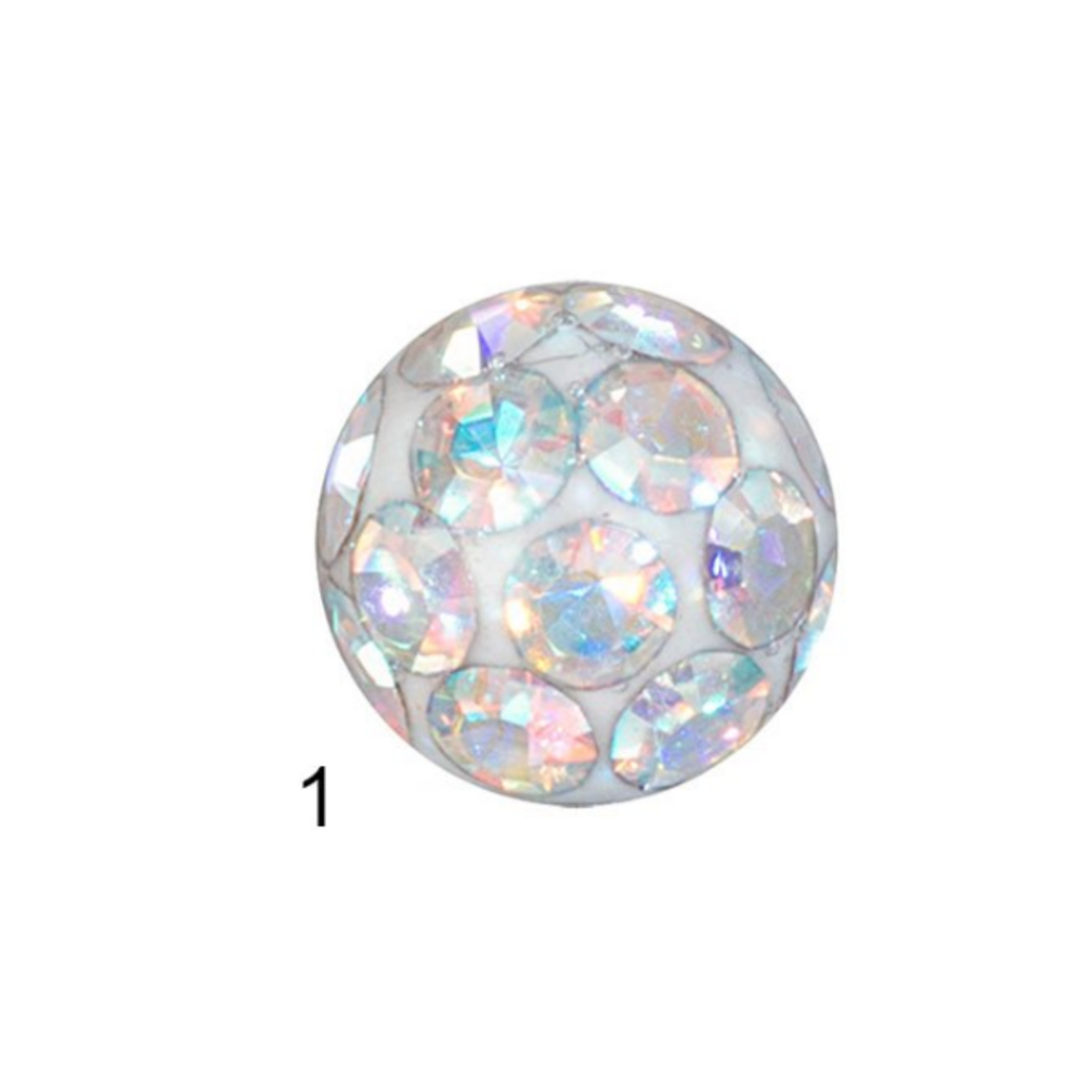 Piercing Balletje - Premium Zirkonia 3mm