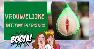 Vrouwelijke intieme piercings