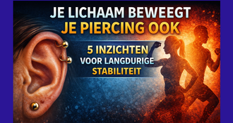 Wat gebeurt er met je piercing als je lichaam verandert? Afvallen, aankomen, ouder worden en spieropbouw uitgelegd