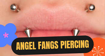 Angel Fangs piercing – alles wat je moet weten over deze opvallende lippiercing