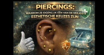 Piercings: waarom ze eigenlijk één van de veiligste esthetische keuzes zijn
