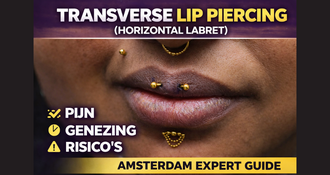 Transverse Lip Piercing (Horizontal Labret): Pijn, Genezing, Risico’s & Wetenschap | Amsterdam Expert Guide
