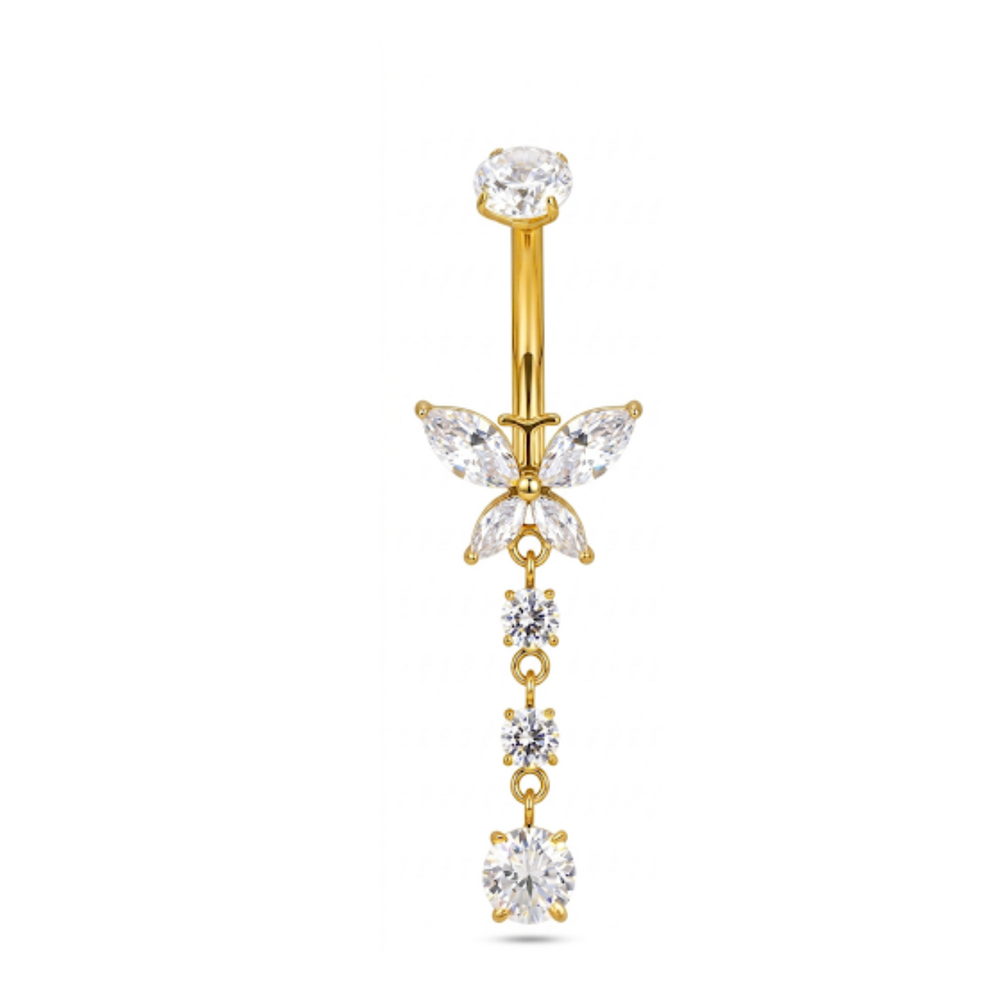 Butterfly Drop Crystal Design