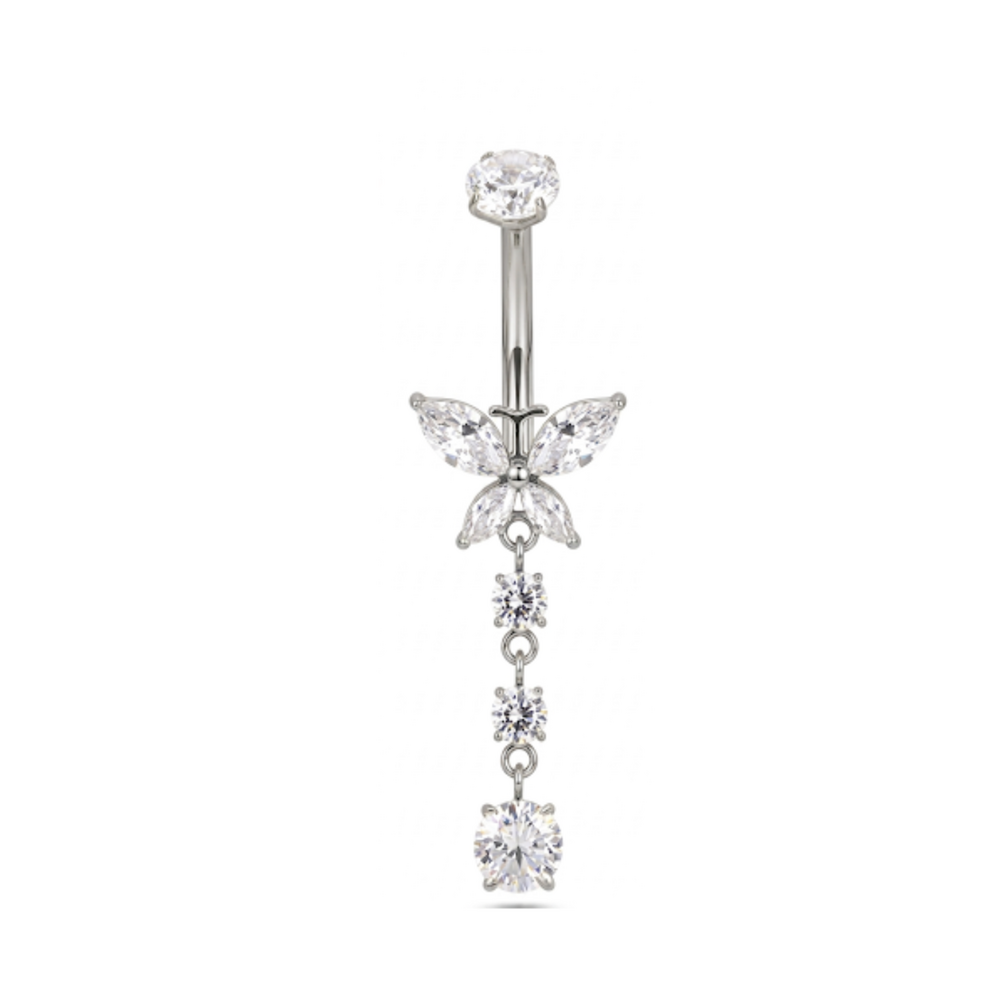Butterfly Drop Crystal Design