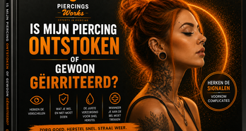 Is je piercing écht ontstoken? 5 verrassende inzichten voor een rustigere en snellere genezing