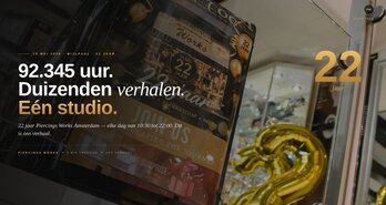 22 jaar Piercings Works Amsterdam — 92.345 uur, duizenden verhalen, één studio die nooit dichtging