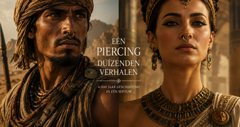 Het Verhaal van een Septum Piercing – 4.000 Jaar Reizen Door de Geschiedenis