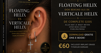 Floating Helix of Verticale Helix? Waarom Deze Elegante Oorpiercing de Trend van 2026 Is