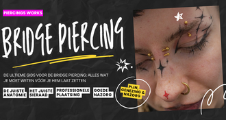 Bridge Piercing – Pijn, Genezing & Nazorg