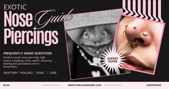 Exotic Nose Piercings: High Nostril, Nasallang, Rhino & More – Expert Guide