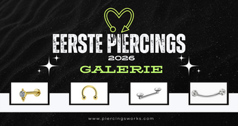 Galerie eerste piercings 2026: bekijk alle sieraden in foto's