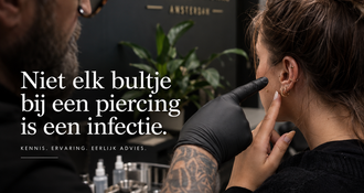 Niet elk bultje bij een piercing is een infectie