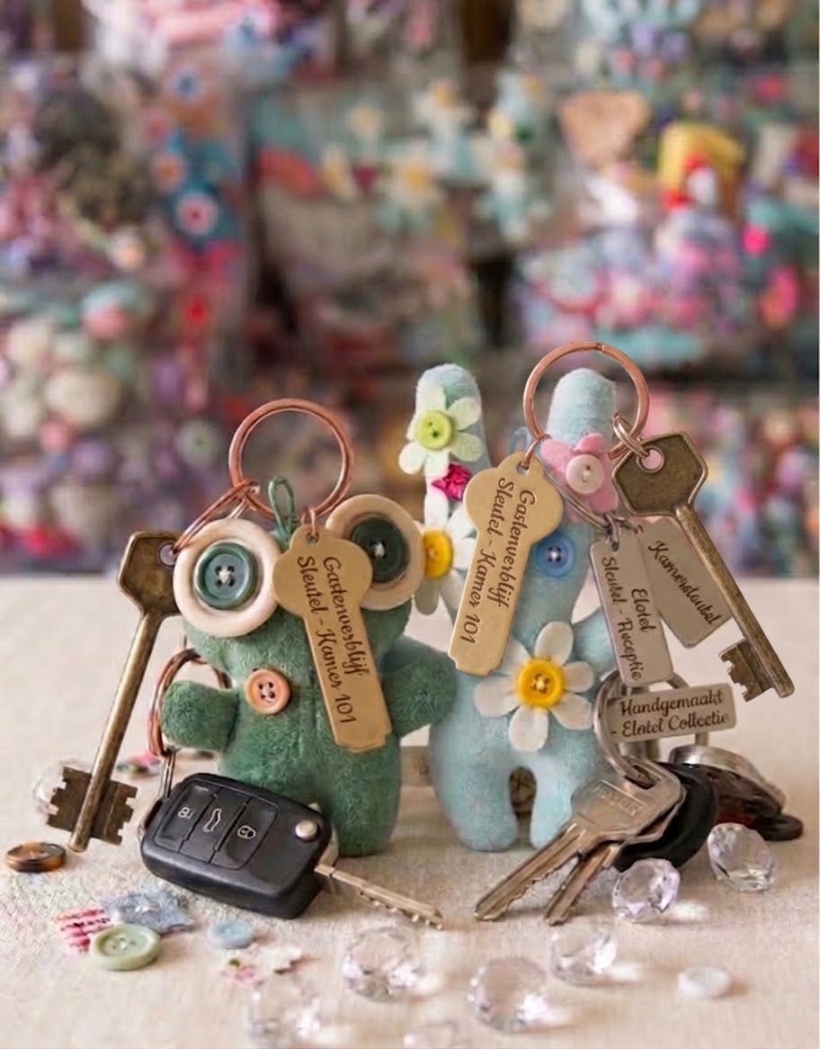 FREE Unique Handmade Keychain – Surprise Gift from Piercings Works