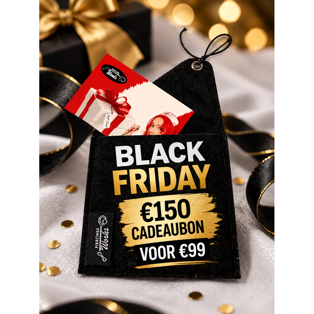 Black Friday Special | €150 Cadeaubon voor €99 – 2 jaar geldig!