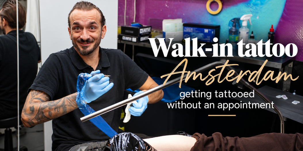 Walk-in tattoo Amsterdam: getting tattooed without an appointment