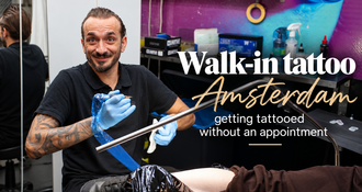 Walk-in tattoo Amsterdam: getting tattooed without an appointment