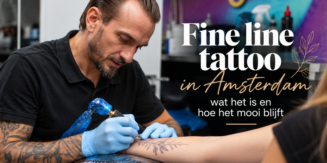 Fine line tattoo in Amsterdam: wat het is en hoe het mooi blijft