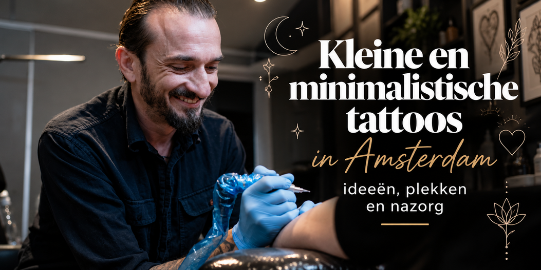 Kleine en minimalistische tattoos: ideeën, plekken en nazorg