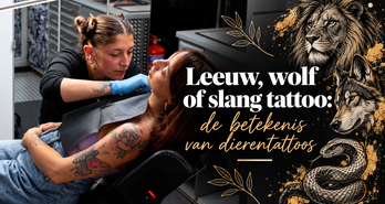 Leeuw, wolf of slang tattoo: de betekenis van dierentattoos