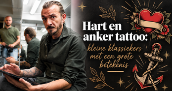 Hart en anker tattoo: kleine klassiekers met een grote betekenis