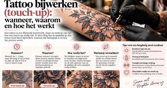Tattoo bijwerken (touch-up): wanneer, waarom en hoe het werkt
