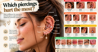 Which piercings hurt the most?