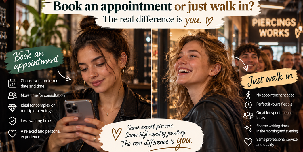 Book an appointment or just walk in? The real difference is you