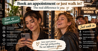 Book an appointment or just walk in? The real difference is you