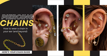 Piercing chains: how to wear a chain in your ear (and beyond)