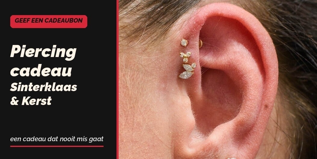 Piercing cadeau voor Sinterklaas of Kerst