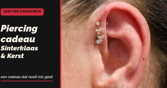 Piercing cadeau voor Sinterklaas of Kerst