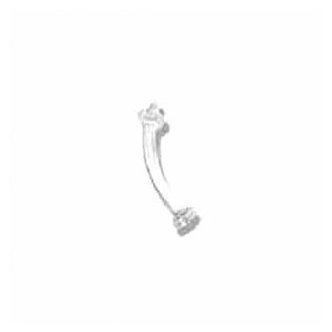 Piercings Works Bioplast Retainer - Wenkbrauw