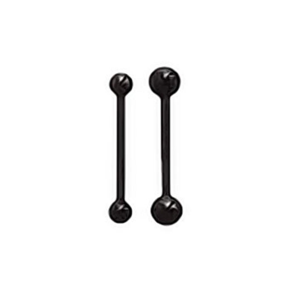 Black Surgical Steel Banana Barbell Basic