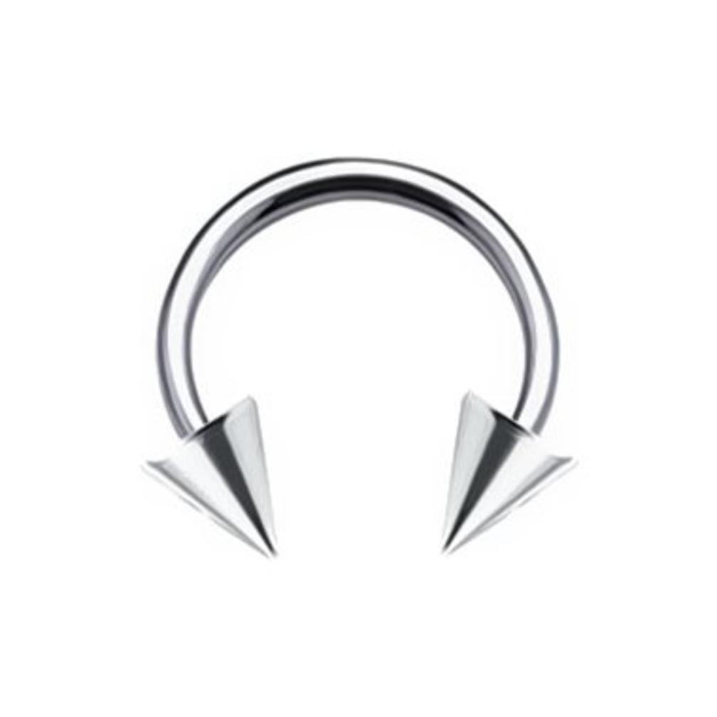 Surgical Steel Circular Barbell Cones