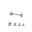 Chirurgisch Stalen Labret Basic (1,6mm)