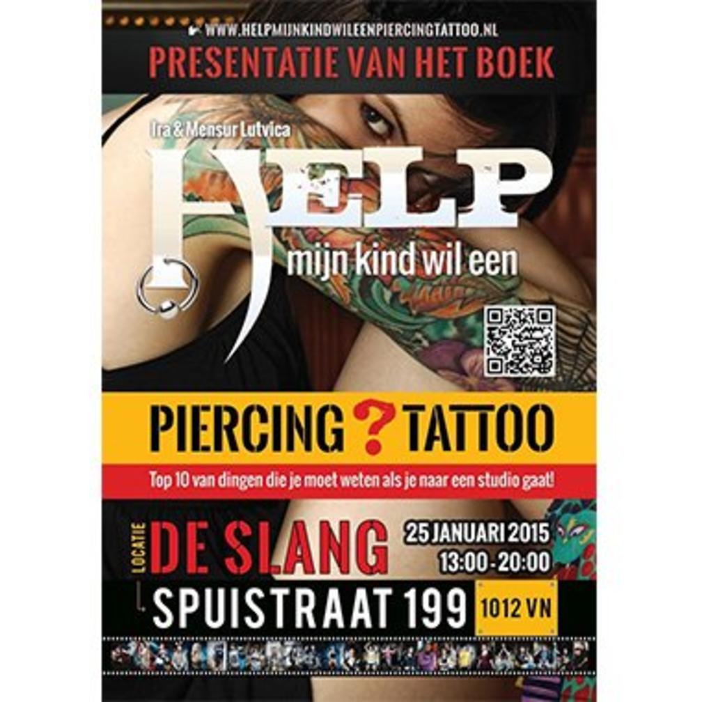Boek Help! Mijn kind wil een Piercing / Tattoo!