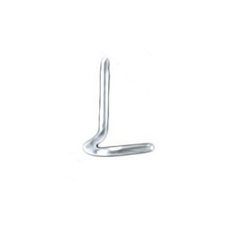 Piercings Works Surgical Steel Nose Pin 1.2mm