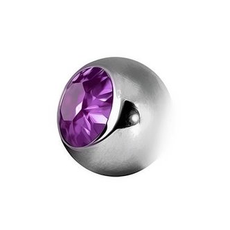 Piercings Works Piercing Balletje - Kristalletje