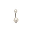 Surgical Steel Belly Ring Pearls